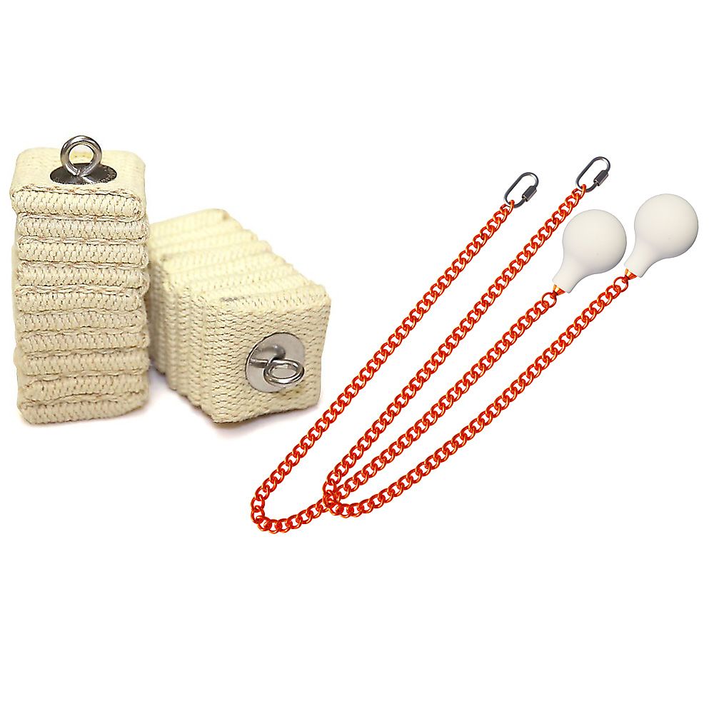 Pair of Pro Extra Large Cathedral Fire Poi