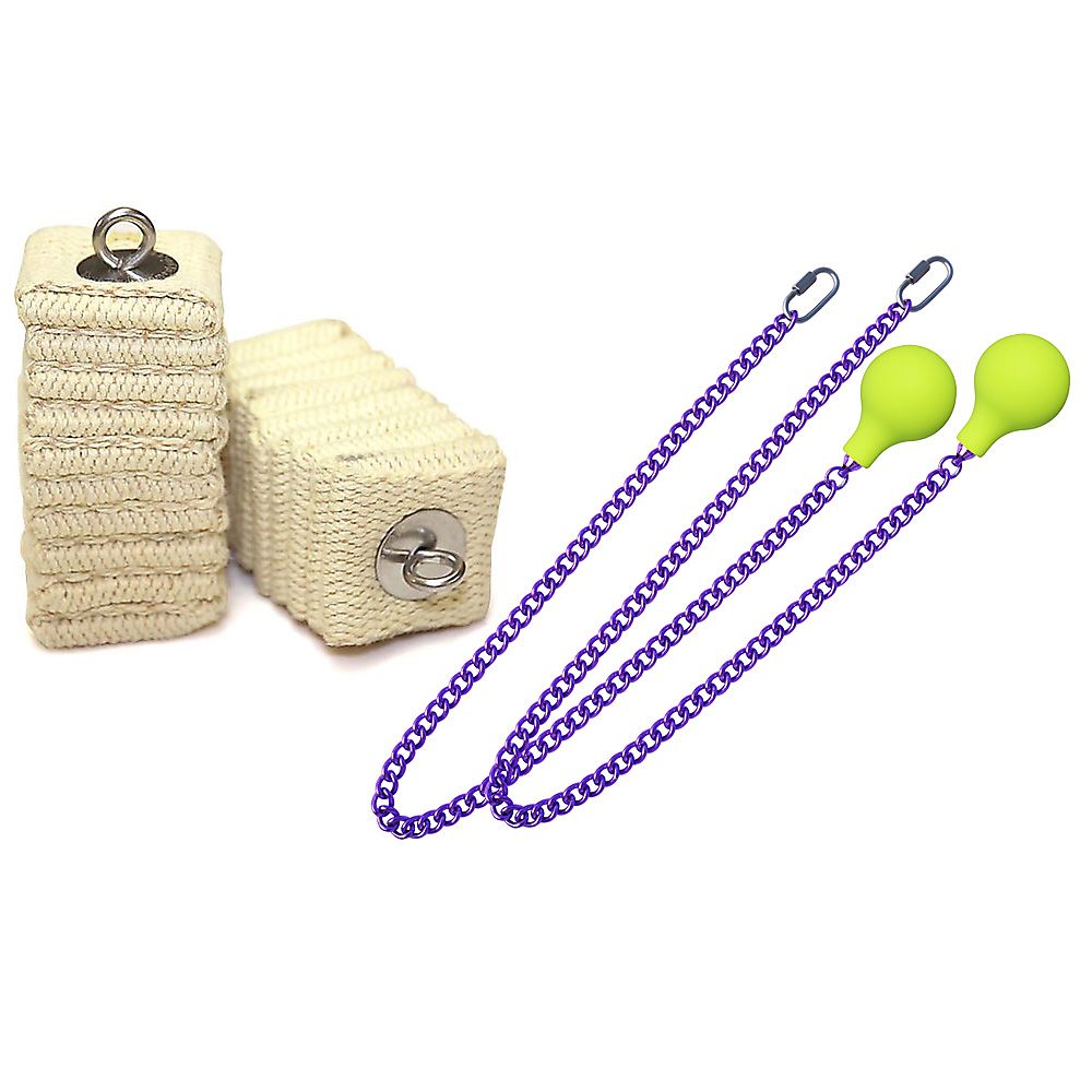 Pair of Pro Extra Large Cathedral Fire Poi