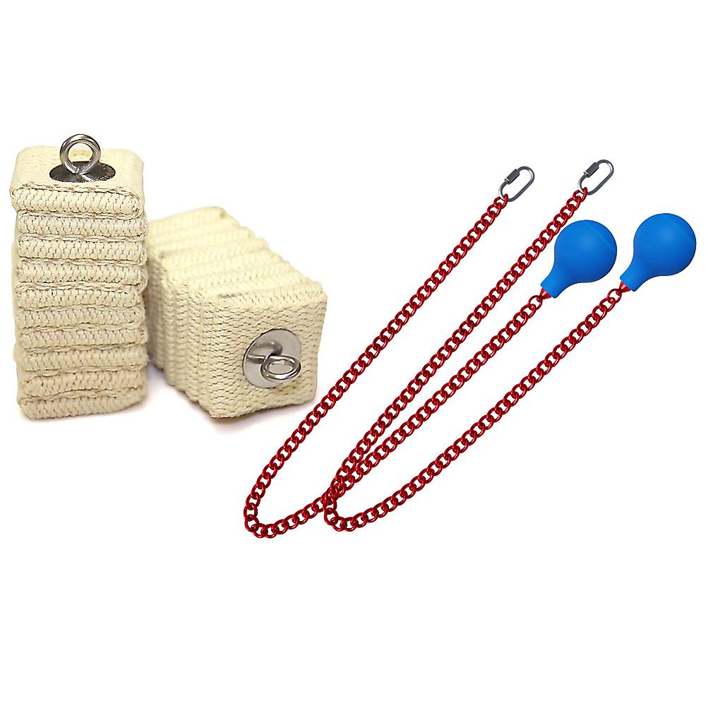 Pair of Pro Extra Large Cathedral Fire Poi