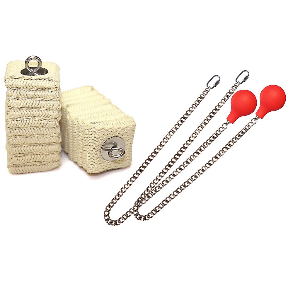 Pair of Pro Extra Large Cathedral Fire Poi