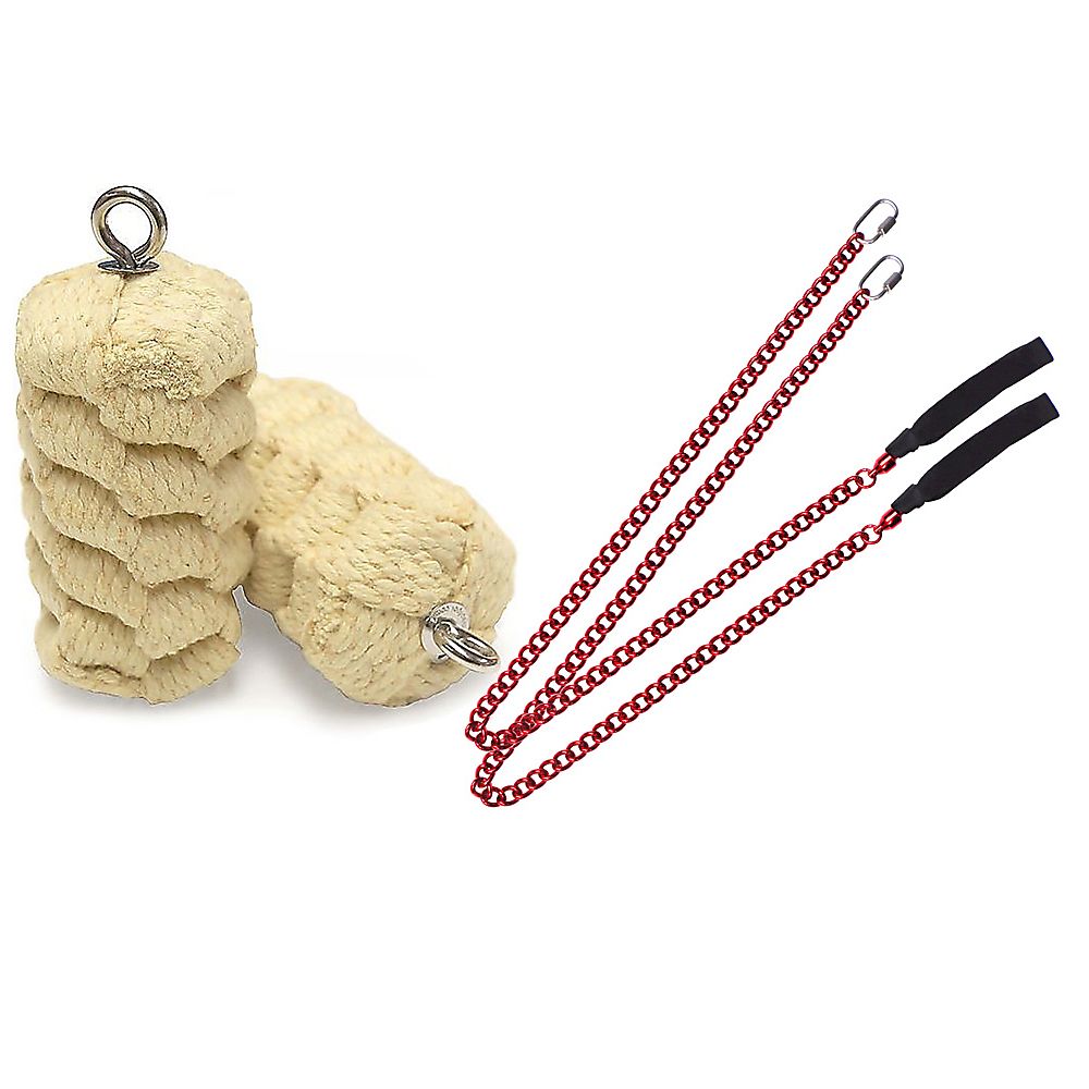 Pair of Pro Extra Large Twista Fire Poi