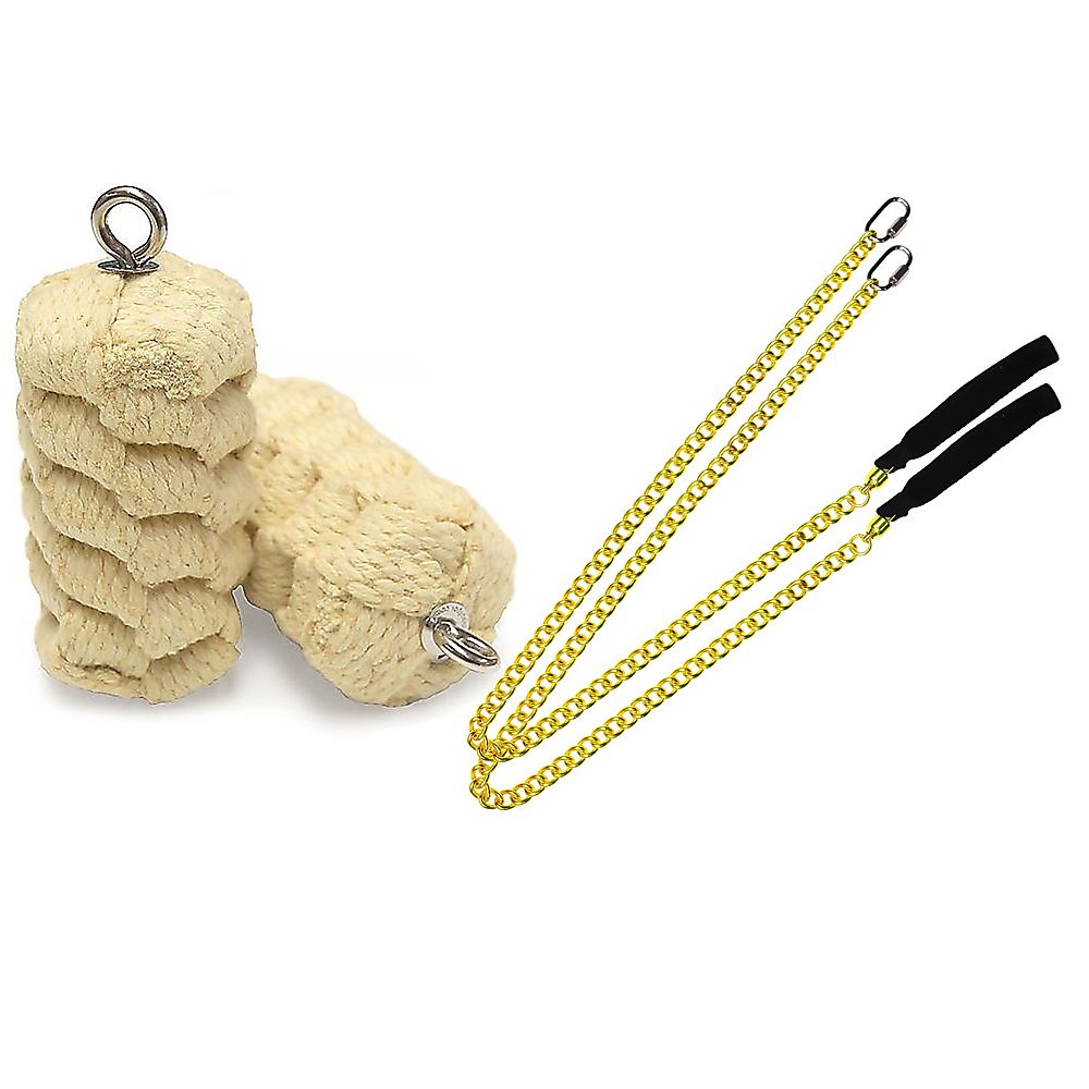 Pair of Pro Extra Large Twista Fire Poi