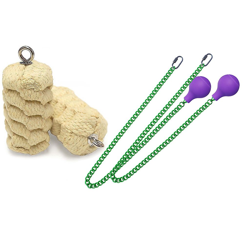 Pair of Pro Extra Large Twista Fire Poi