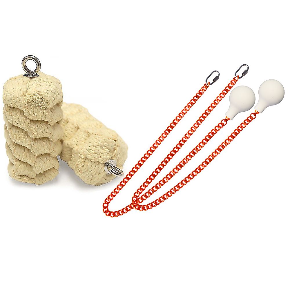 Pair of Pro Extra Large Twista Fire Poi