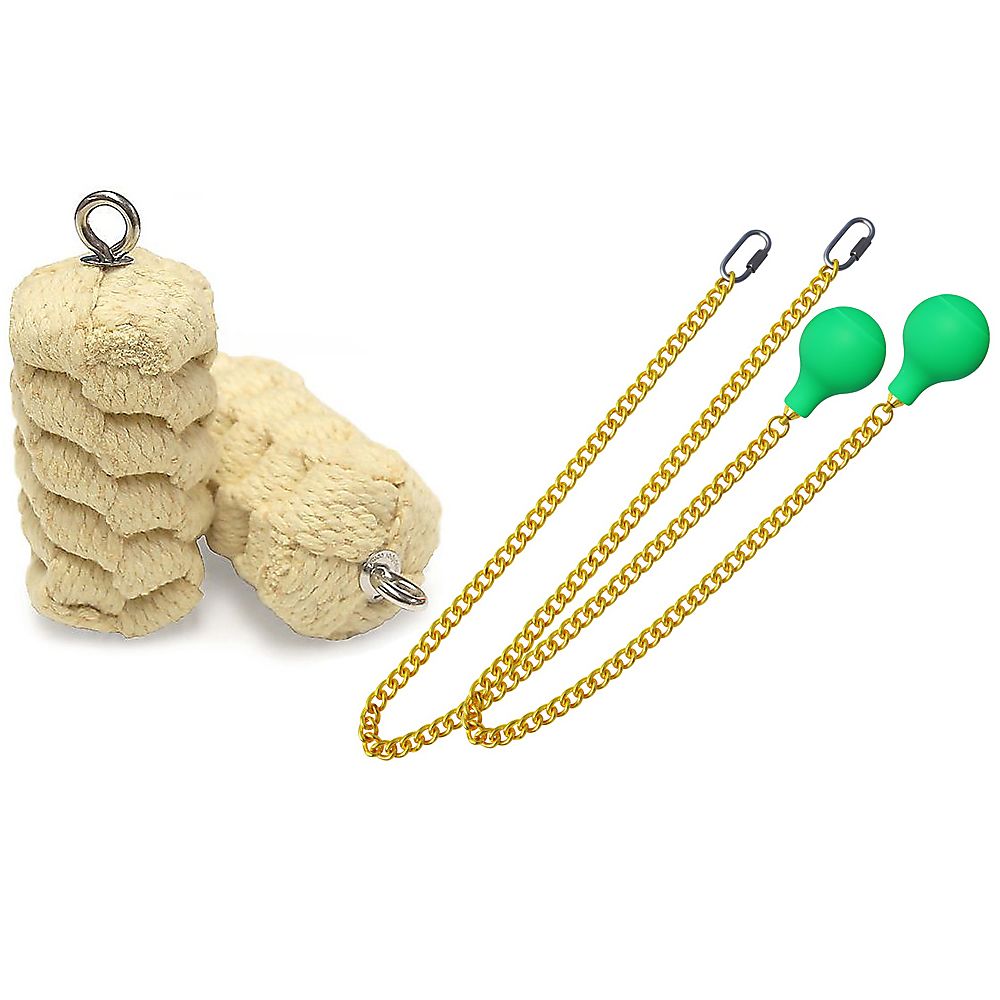 Pair of Pro Extra Large Twista Fire Poi