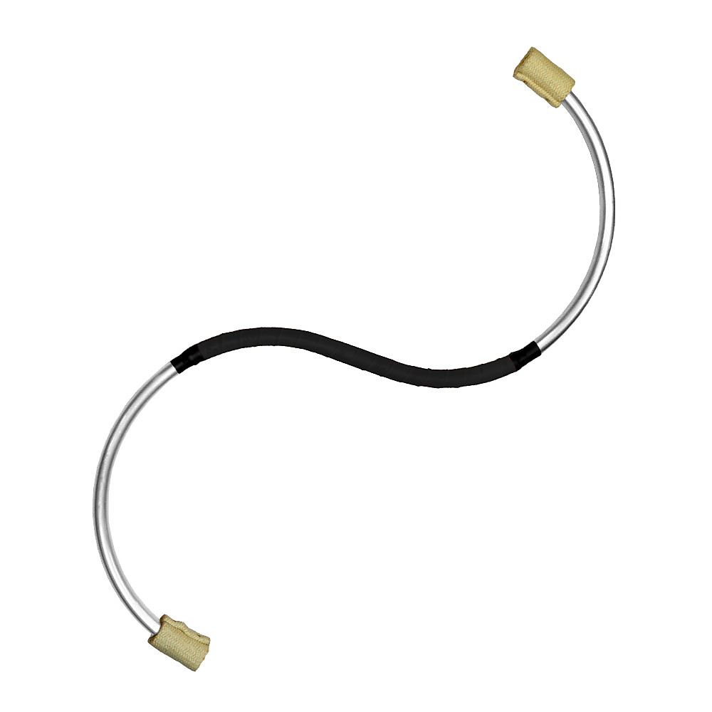 Single Fire S-Staff with 2.5inch 65mm wicks