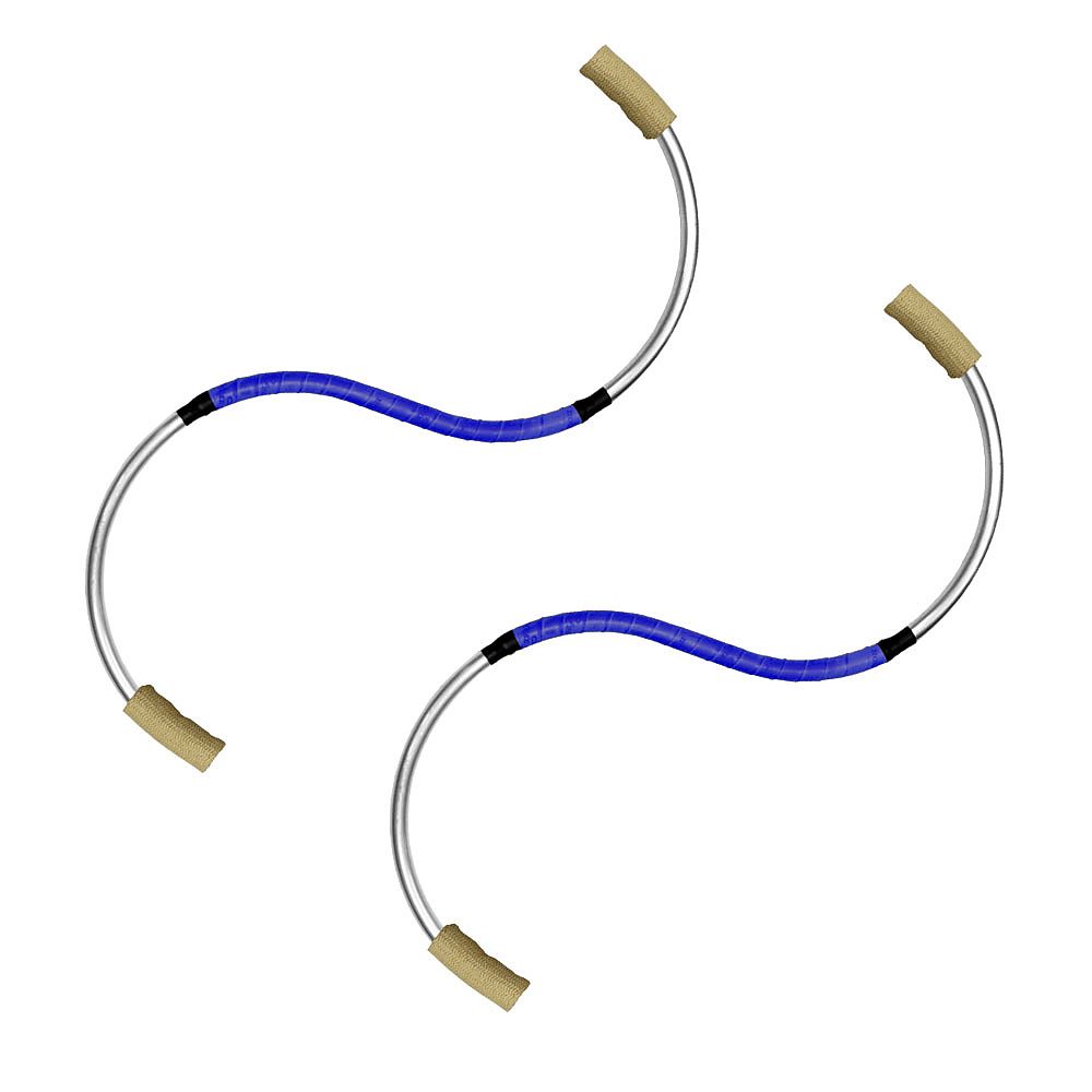 Pair of Fire S-Staffs with 4inch 100mm wicks