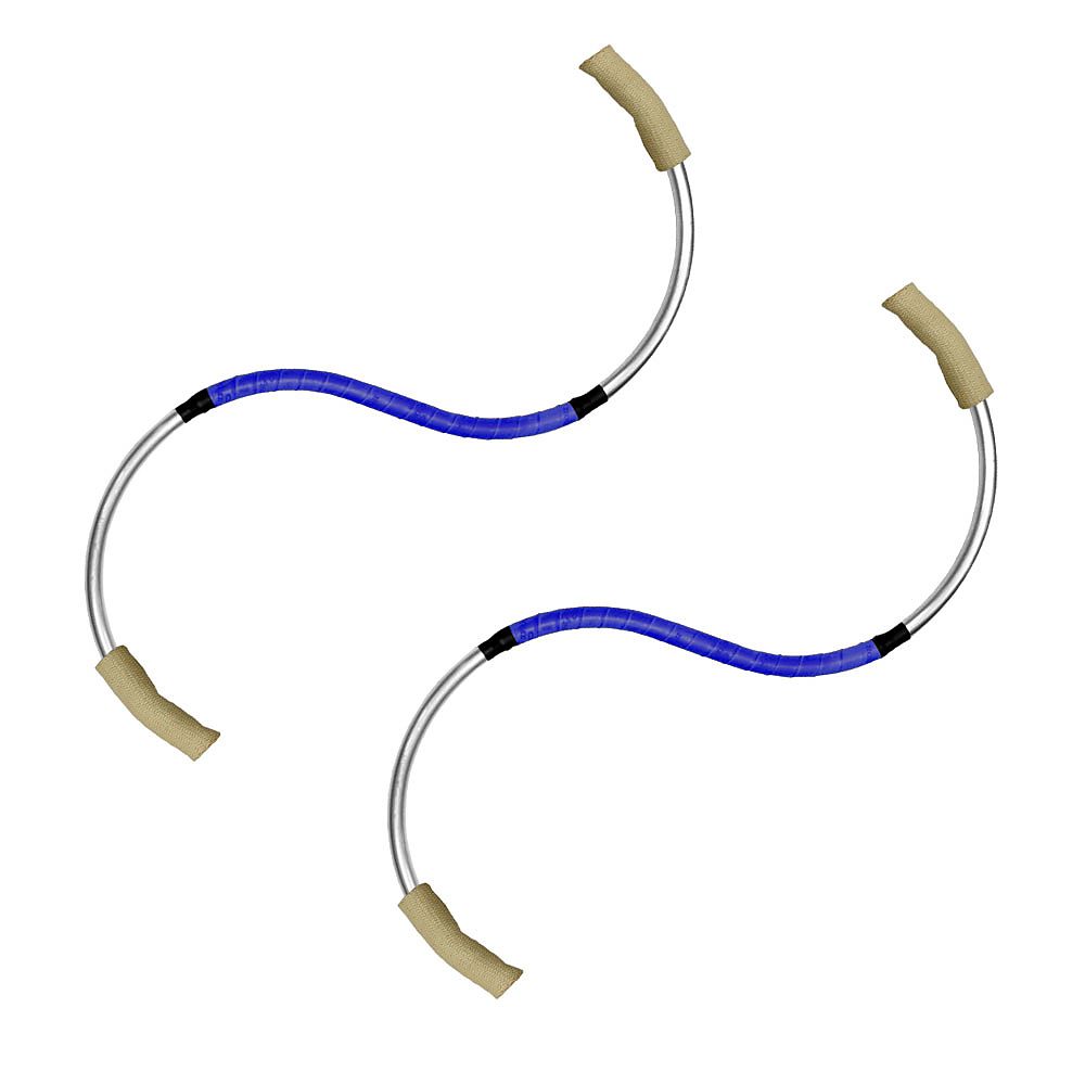 Pair of Fire S-Staffs with 6inch 152mm wicks