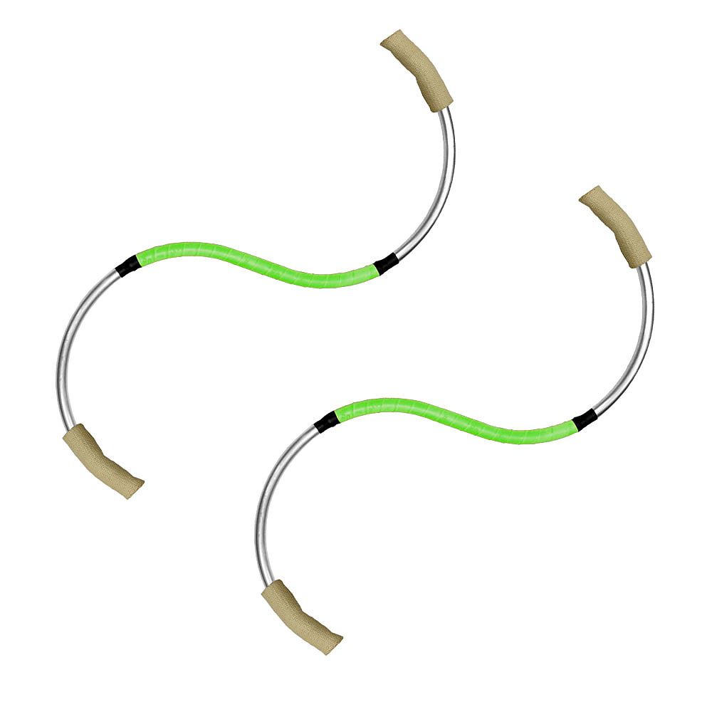 Pair of Fire S-Staffs with 6inch 152mm wicks