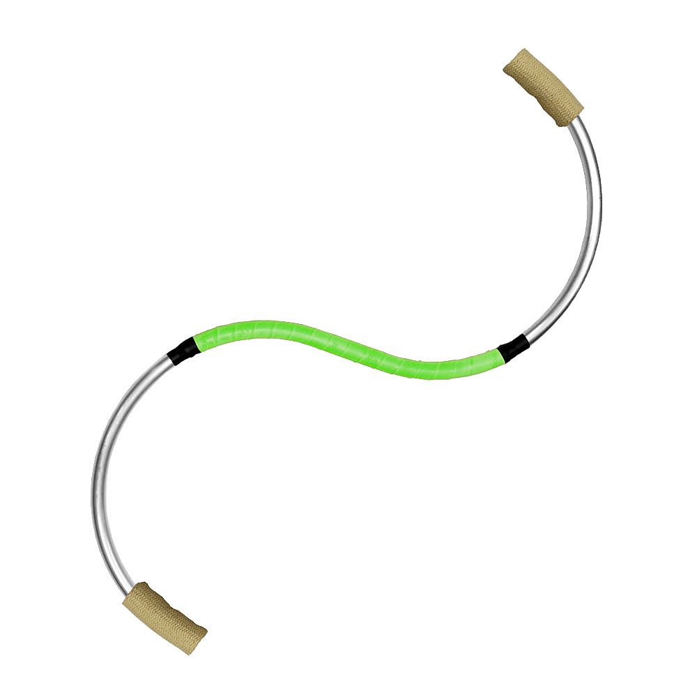 Single Fire S-Staff with 4inch 100mm wicks