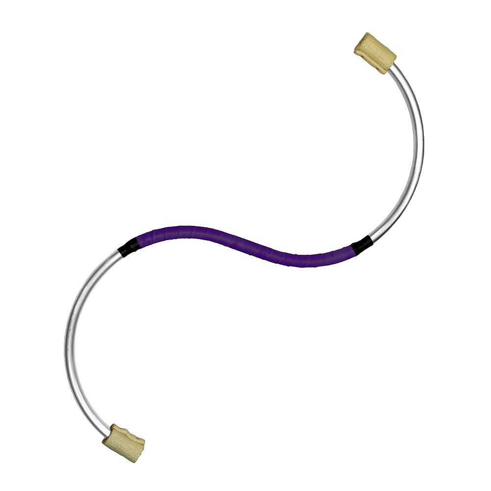 Single Fire S-Staff with 2.5inch 65mm wicks