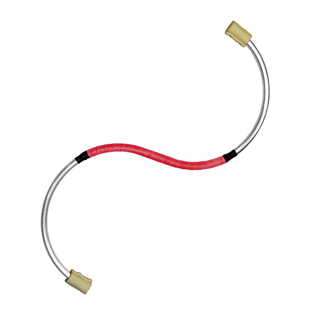 Single Fire S-Staff with 2.5inch 65mm wicks