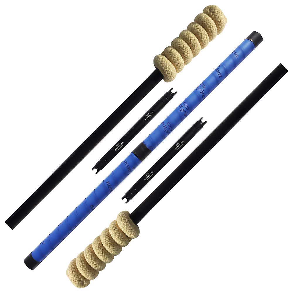Flow Master - Bâton de feu avec mèches de corde en spirale