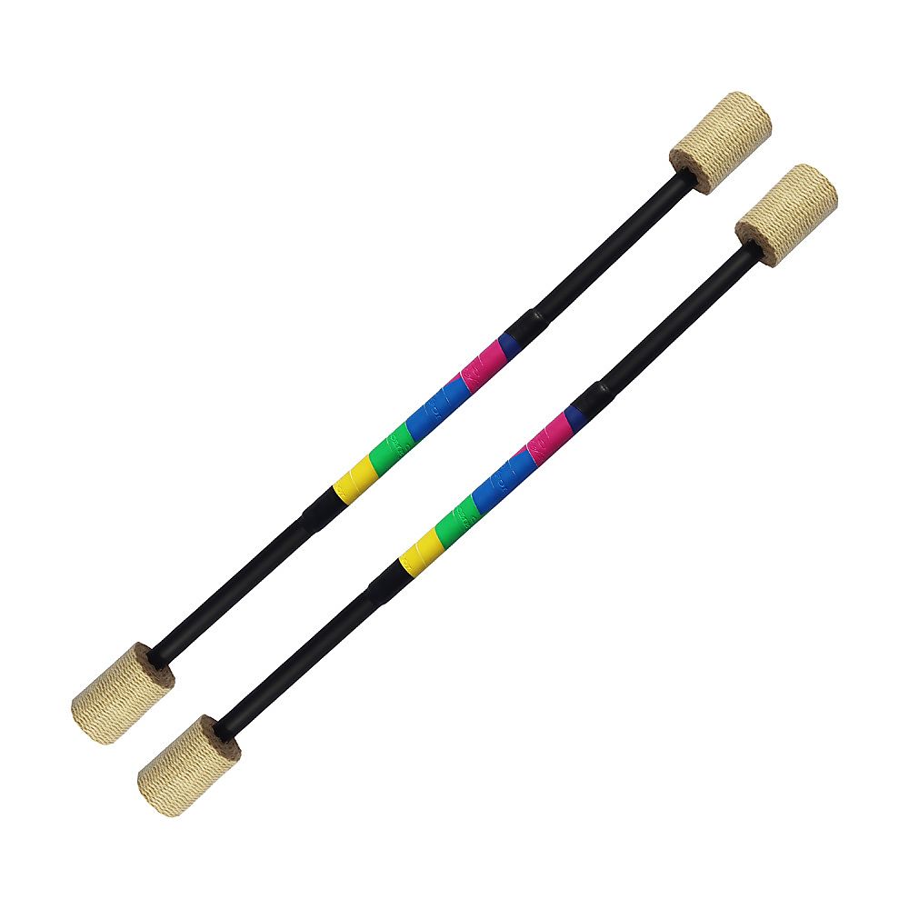 Flow Master - Short Fire Staff with 65mm wicks