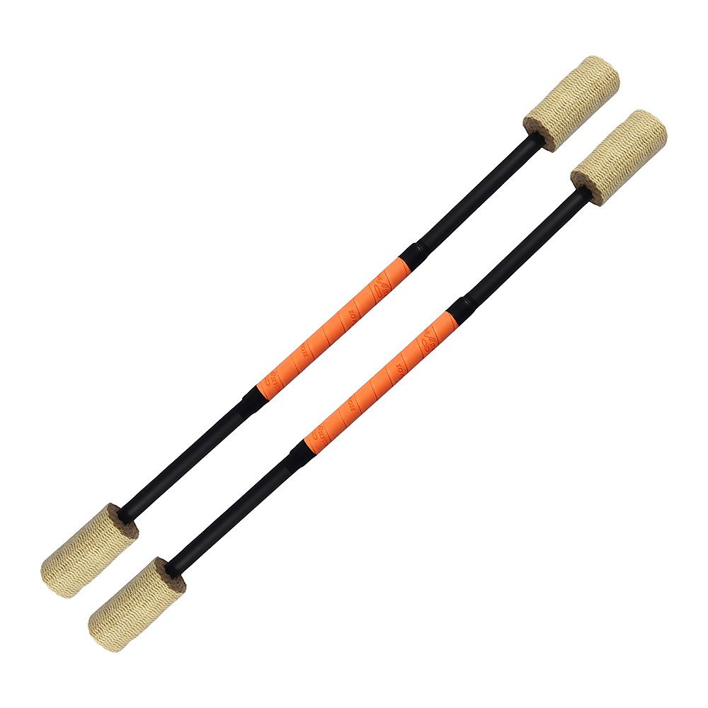 Flow Master - Short Fire Staff with 4 inch wicks