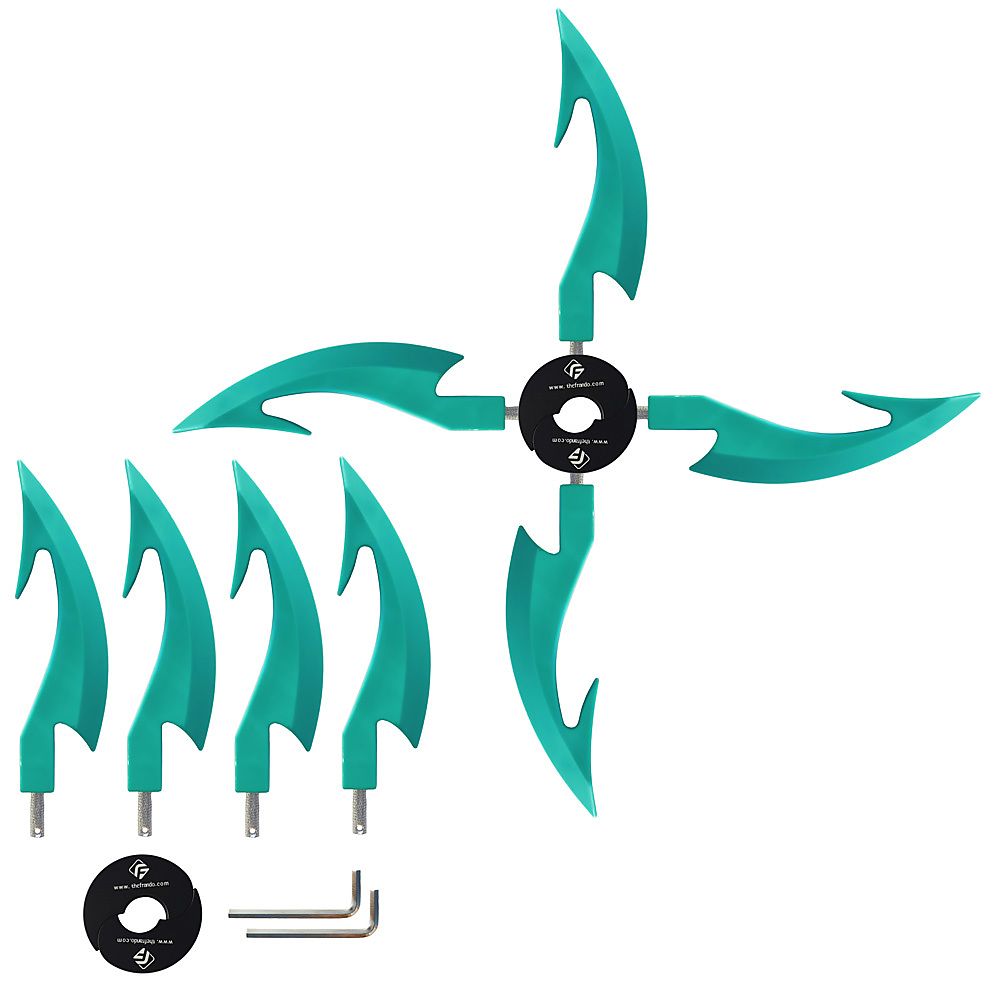 Slayer Dragon Staff Kit with 8 Spokes