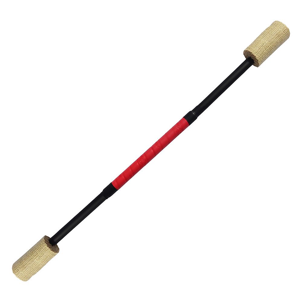 Flow Master - Short Fire Staff with 4 Inch wicks