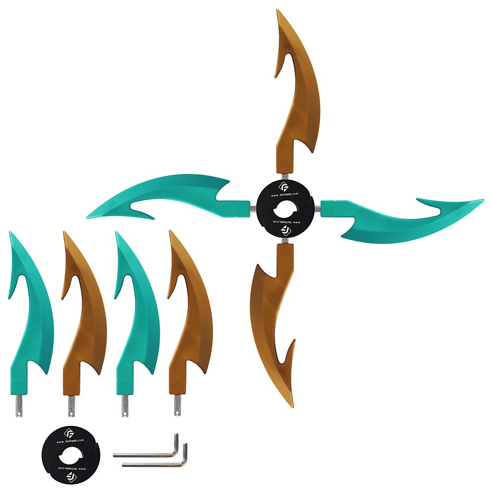 Slayer Dragon Staff Kit with 8 Spokes