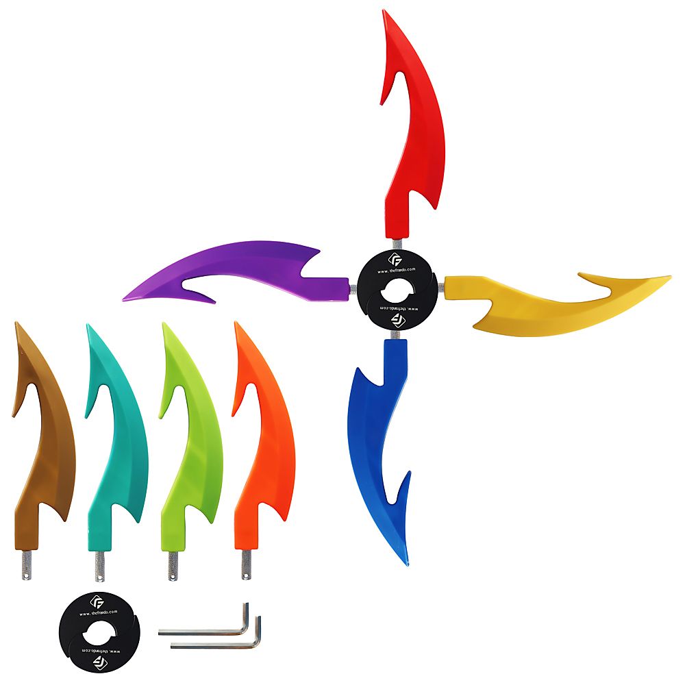 Slayer Dragon Staff Kit with 8 Spokes