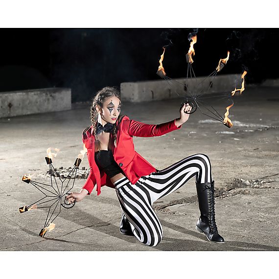 Pair of Nautical Fire Fans