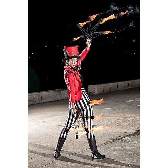 Pair of Nautical Fire Fans