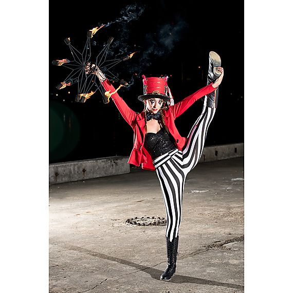 Pair of Nautical Fire Fans