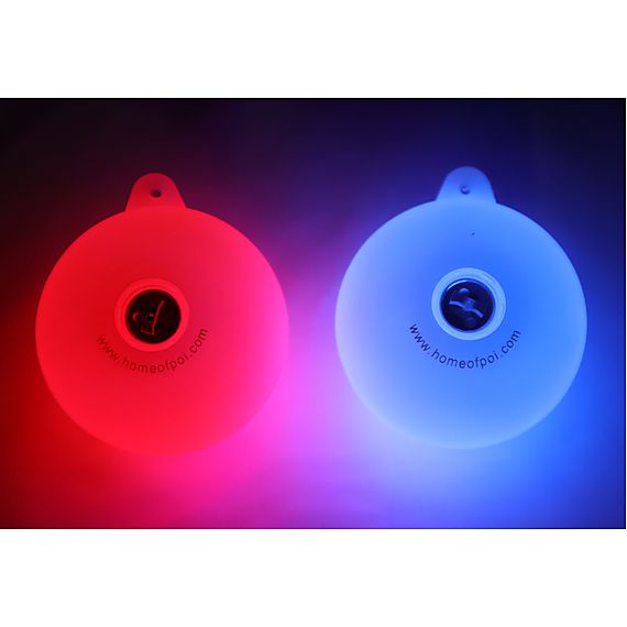 Pair of Multi-Color LED Poi