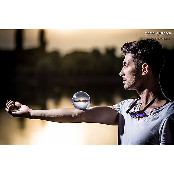 Acrylic Contact Juggling Ball Colour - 65mm 2 9/16 Inch