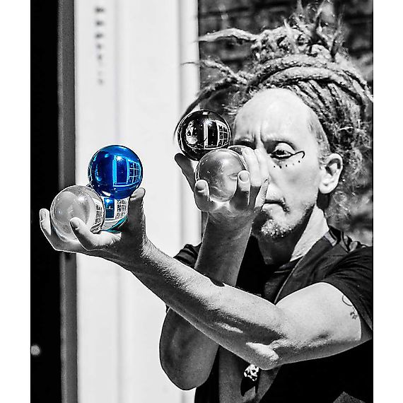 Acrylic Contact Juggling Ball Colour - 85mm 3 1/3 Inch