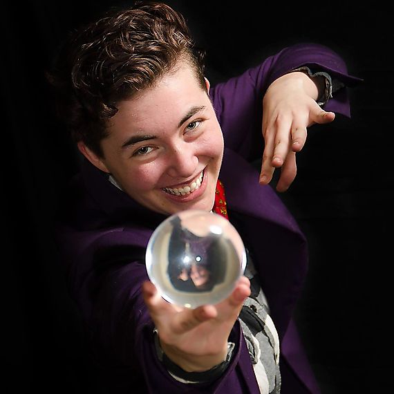 Acrylic Contact Juggling Ball Color - 3 inch 75mm