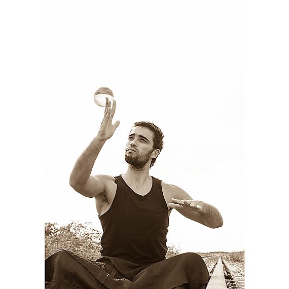 Acrylic Contact Juggling Ball Clear - 120mm 4 3/4 Inch