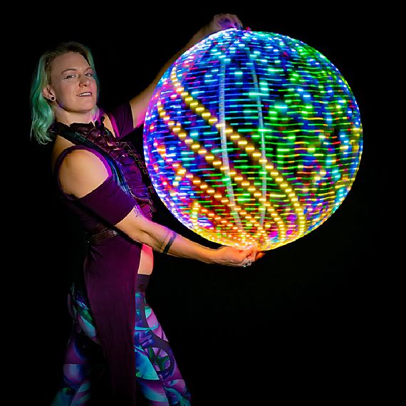 Single Atomic V Classic LED Hoop