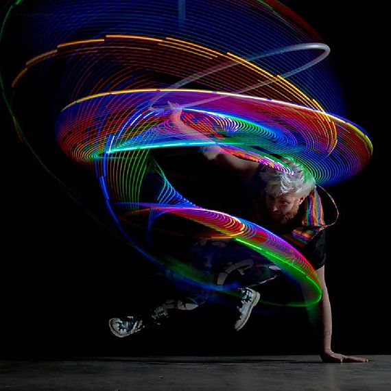 Single Atomic V Classic LED Hoop