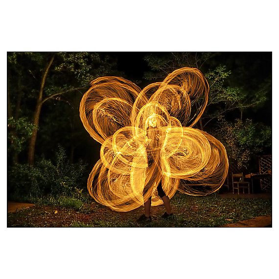 Pair of Expert Fire Snake Poi
