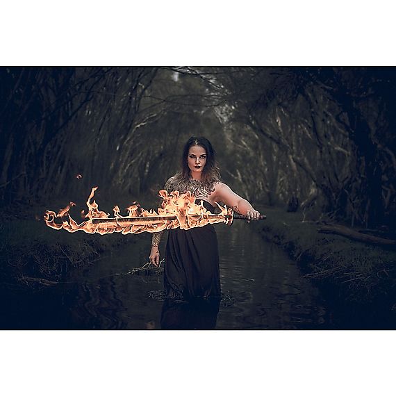 Single Pro Fire Sword