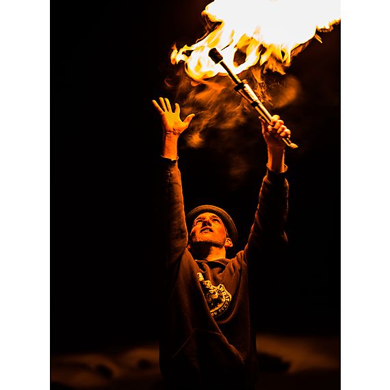 Single SupaNova Fire Club Torch