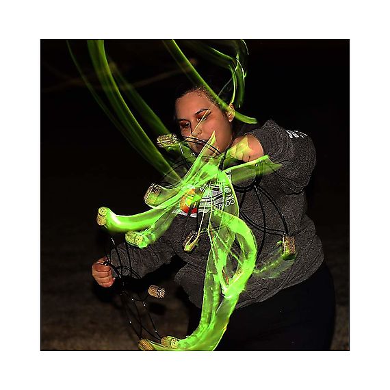 Single Green Coloured Flame Additive