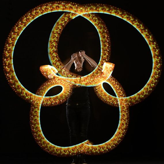 Pair of Ignis Pixel JellyPoi 24 72 LEDs - BASIC