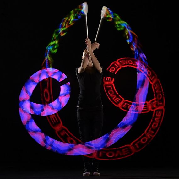 Pair of Ignis Pixel JellyPoi 24 72 LEDs with Pixel Knobs 5 - ULTIMATE