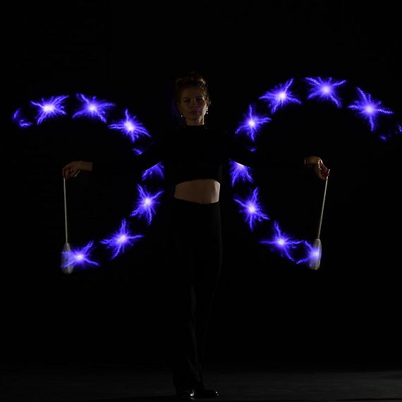 Pair of Ignis Pixel JellyPoi 24 72 LEDs - BASIC