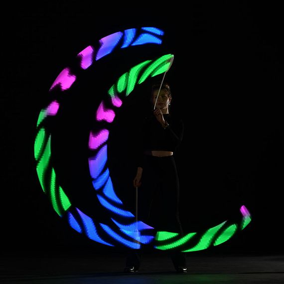 Pair of Ignis Pixel JellyPoi 24 72 LEDs - BASIC