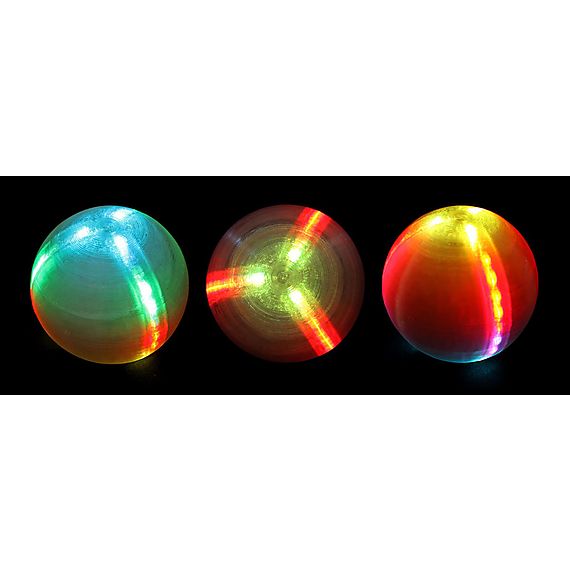 Single Pixel LED Juggling Ball