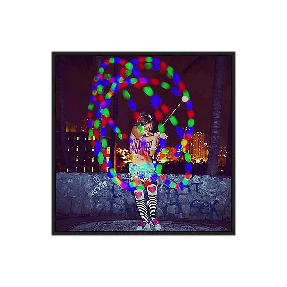 Pair of LED Pendulum Multi-Function Contact Poi