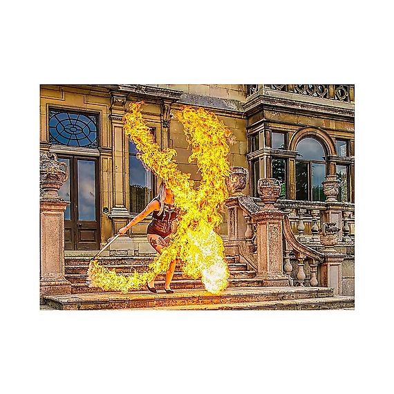 Paire de bâtons de feu Pseudo Escrima