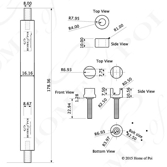 Coupleur de bâton HoP