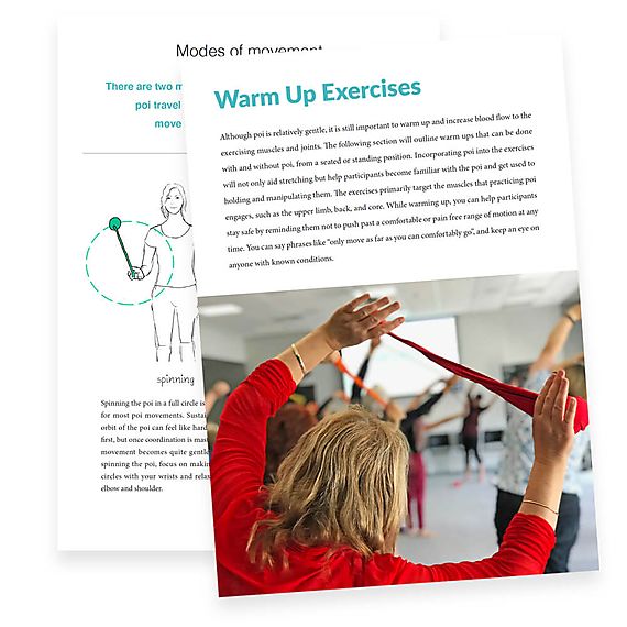 Poi for Seniors Facilitator Kit