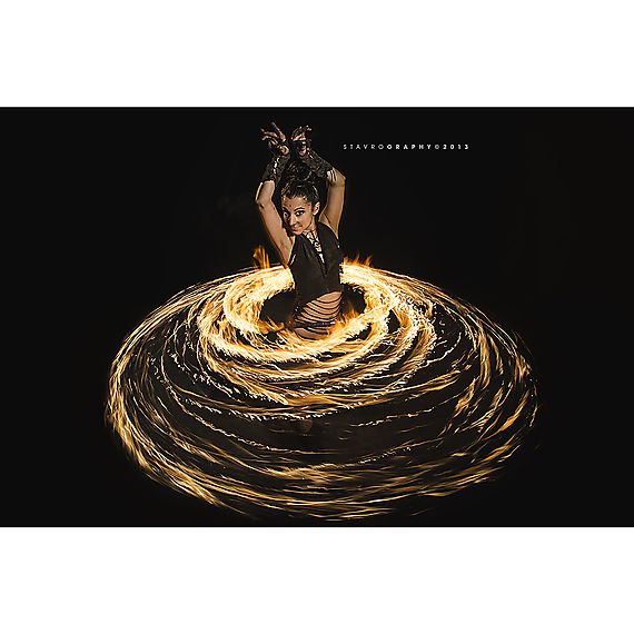 Polypro 3 Wicked Hula Fire Hoop