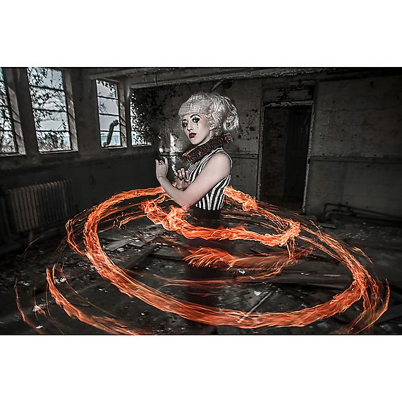 Polypro 4 Wicked Hula Fire Hoop