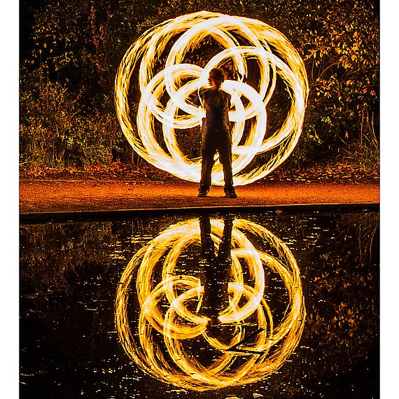Pair of Pro Large Twista Fire Poi