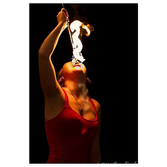 Single Wire Fire Wand with 50mm 2 Inch head